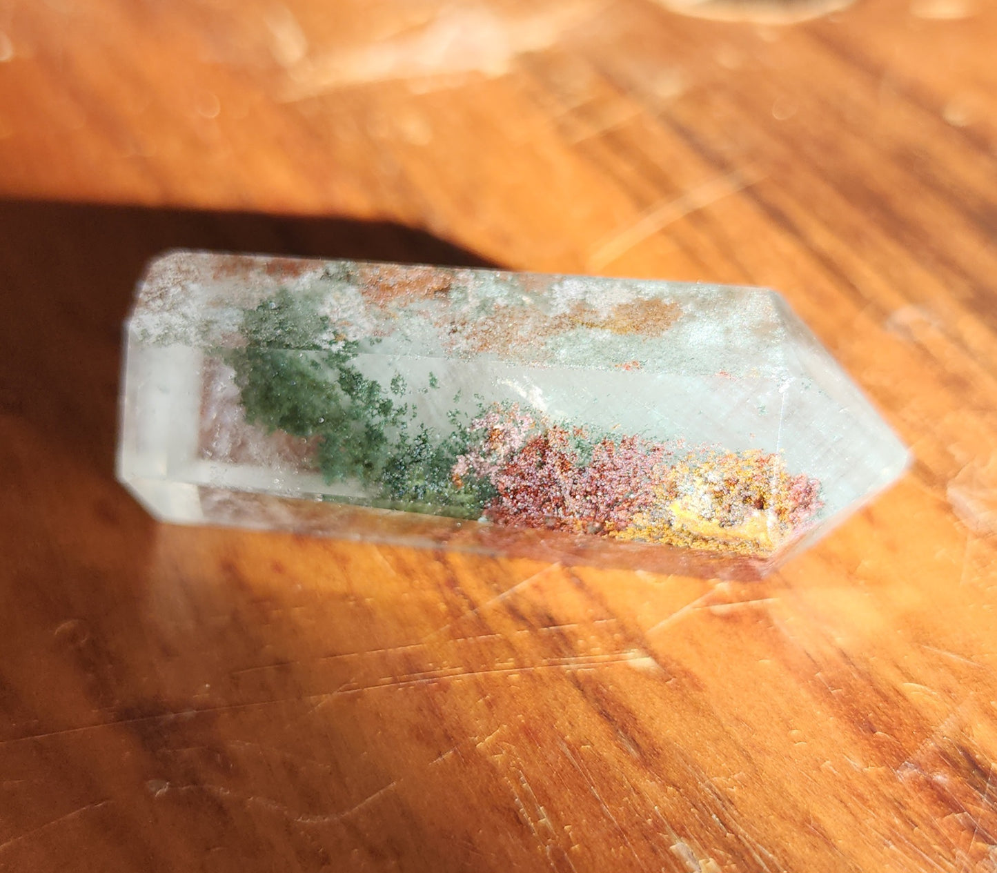 Lodolite Point AAA Garden Quartz