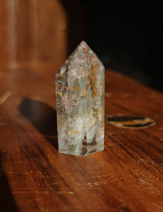 Lodolite Point AAA Garden Quartz