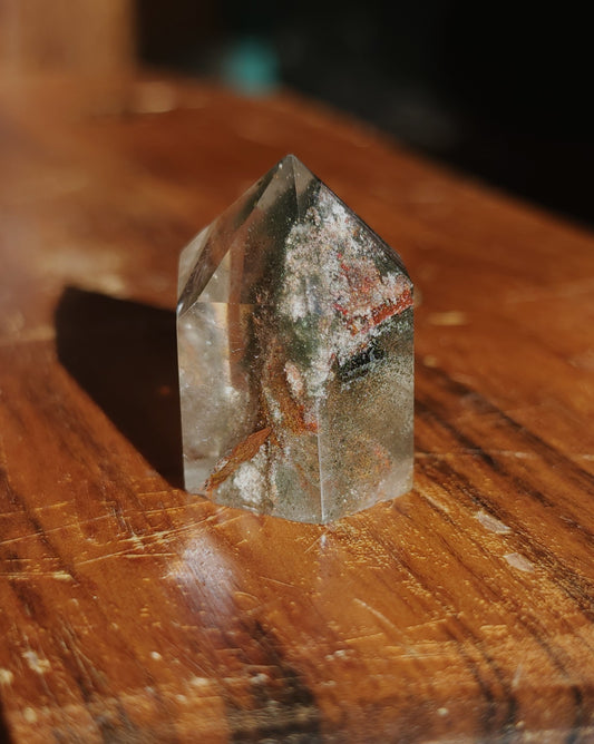 Lodolite Point AAA Garden Quartz
