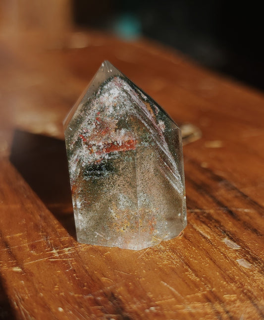 Lodolite Point AAA Garden Quartz