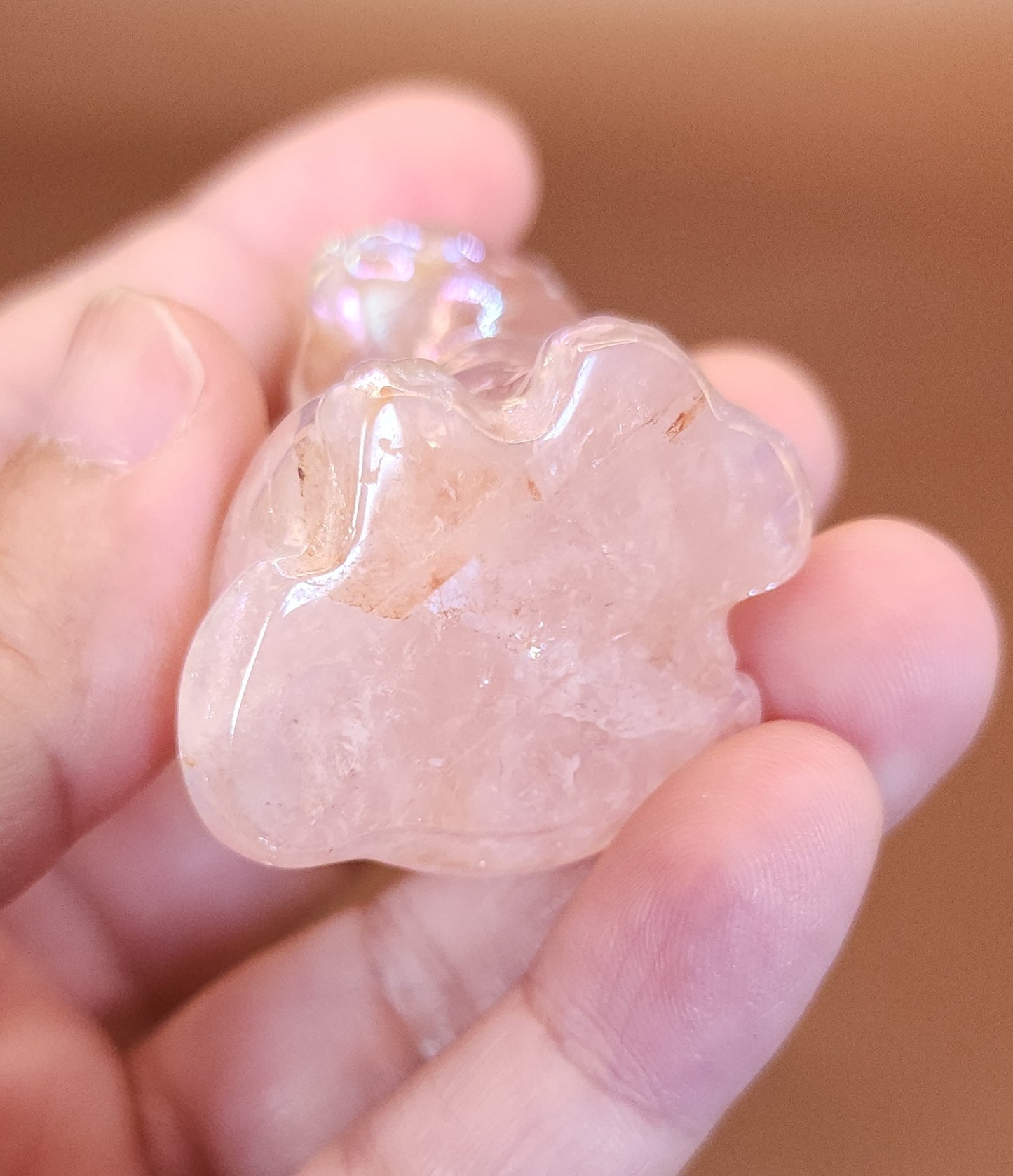 Aura Rose Quartz Cat