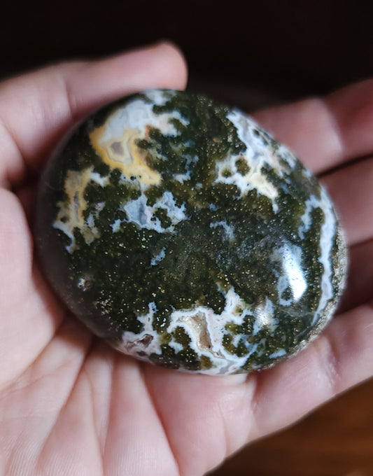 Ocean Jasper Palm Stone