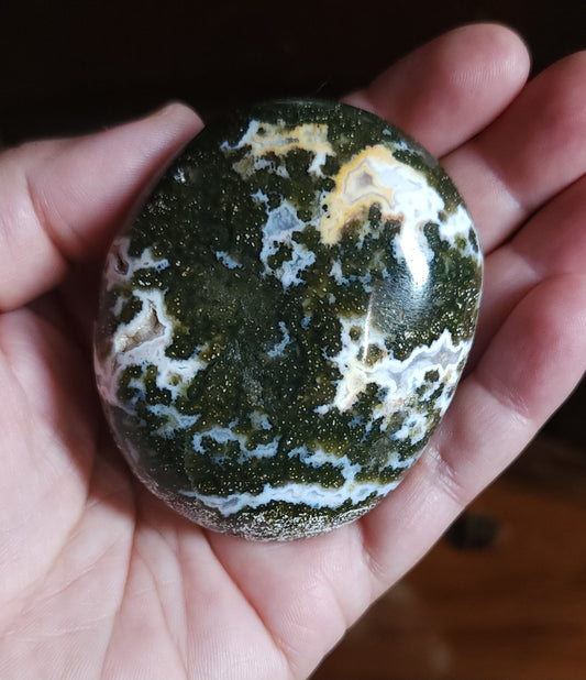 Ocean Jasper Palm Stone