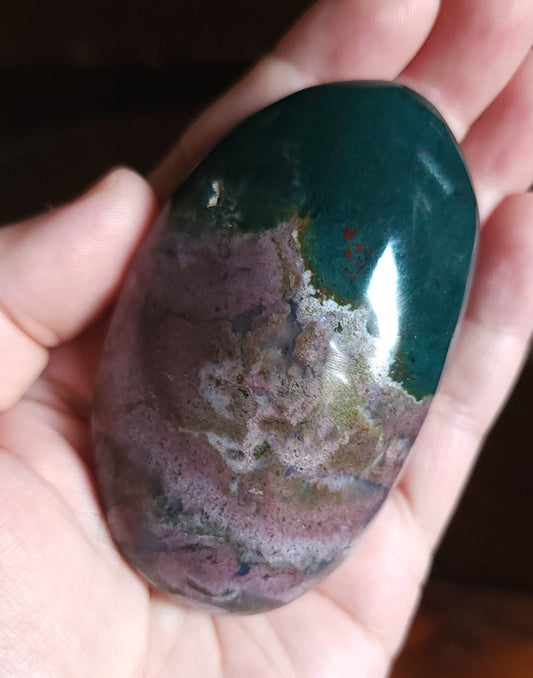 Ocean Jasper Palm Stone