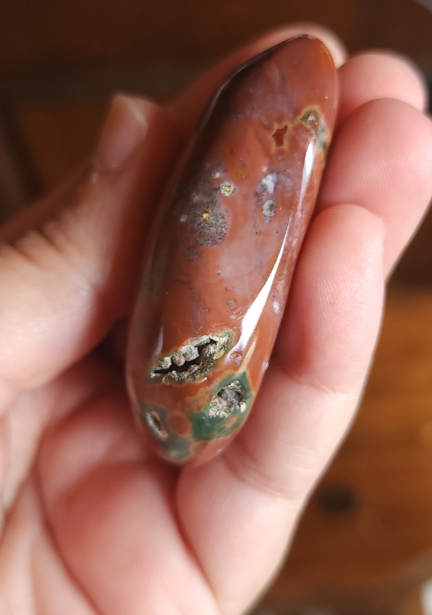 Ocean Jasper Palm Stone