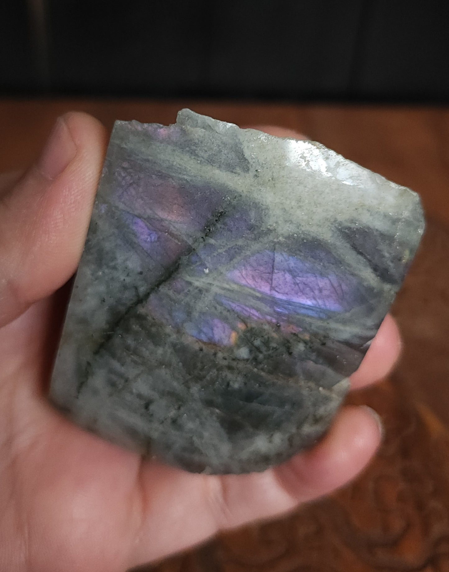 Part Polished Raw Labradorite