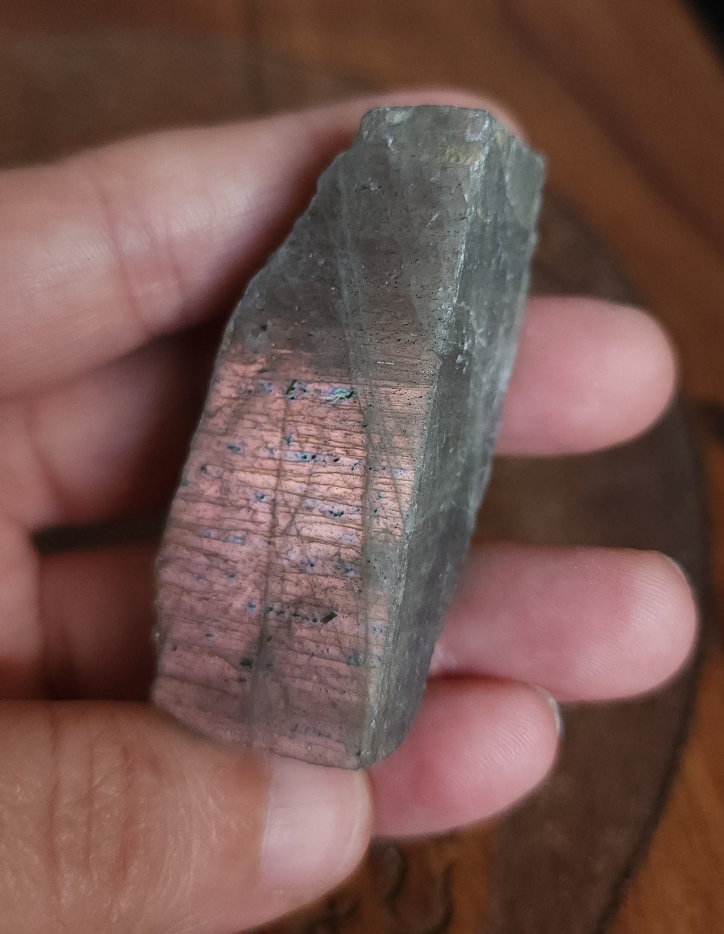 Part Polished Raw Labradorite