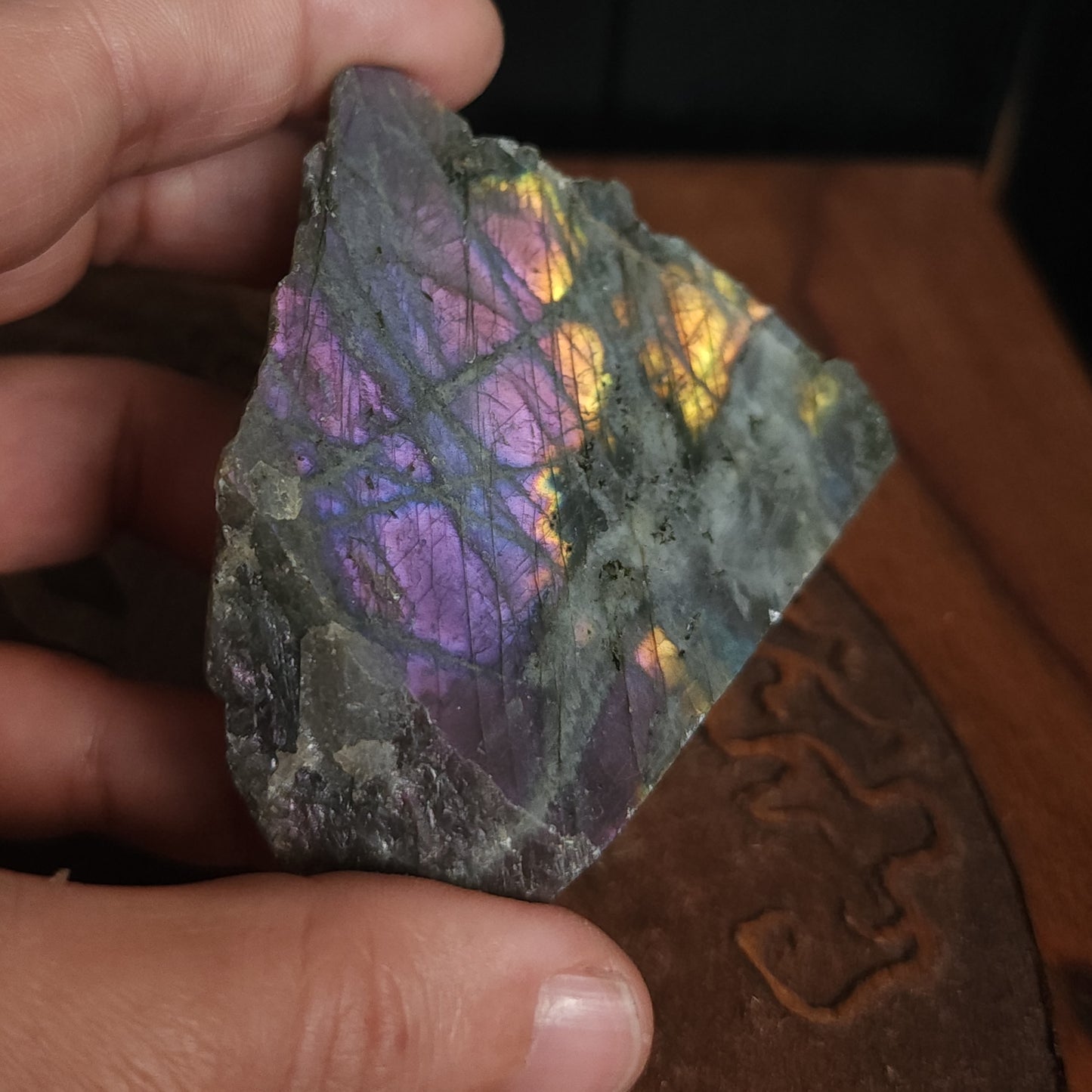 Part Polished Raw Labradorite