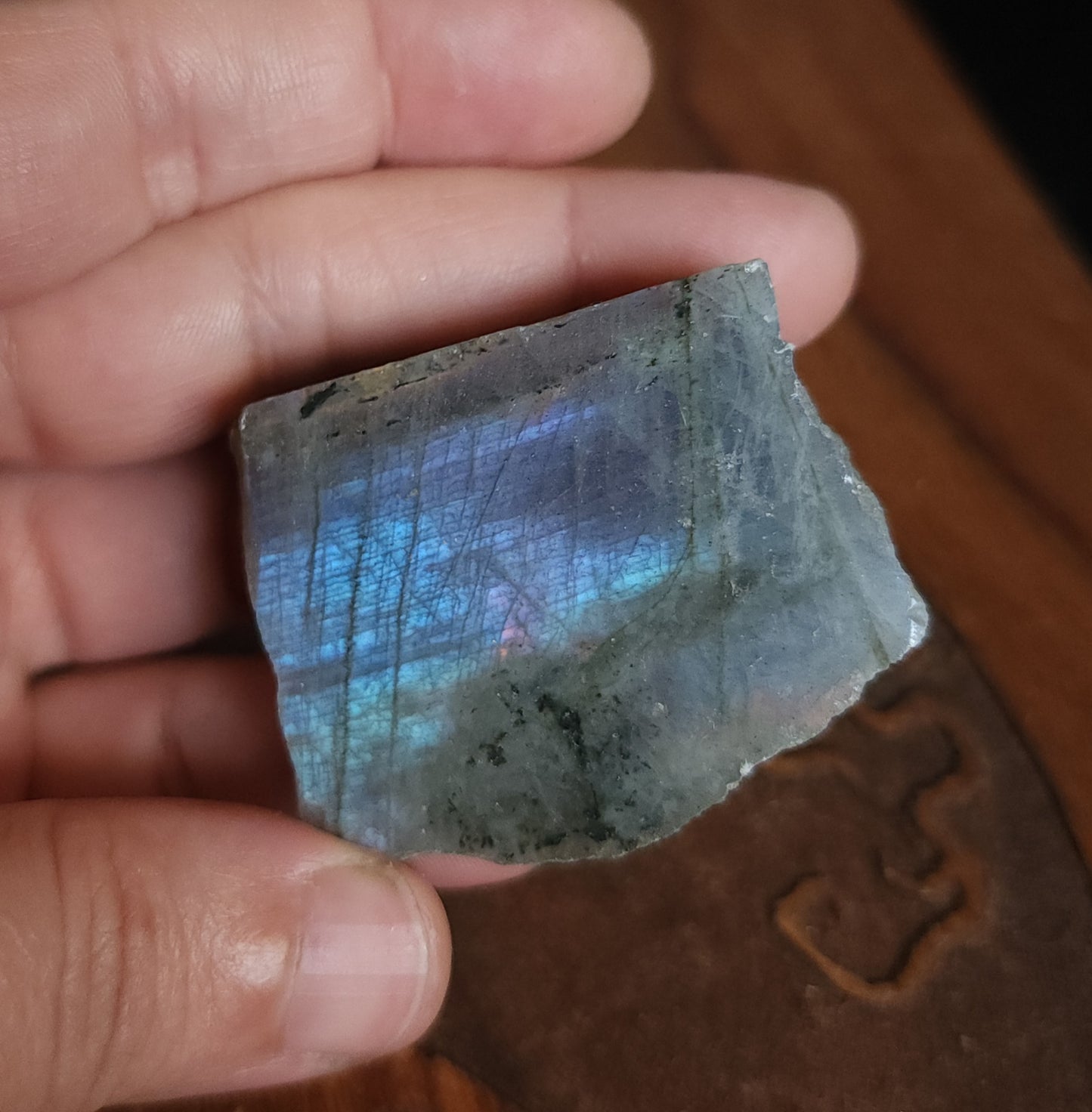 Part Polished Raw Labradorite