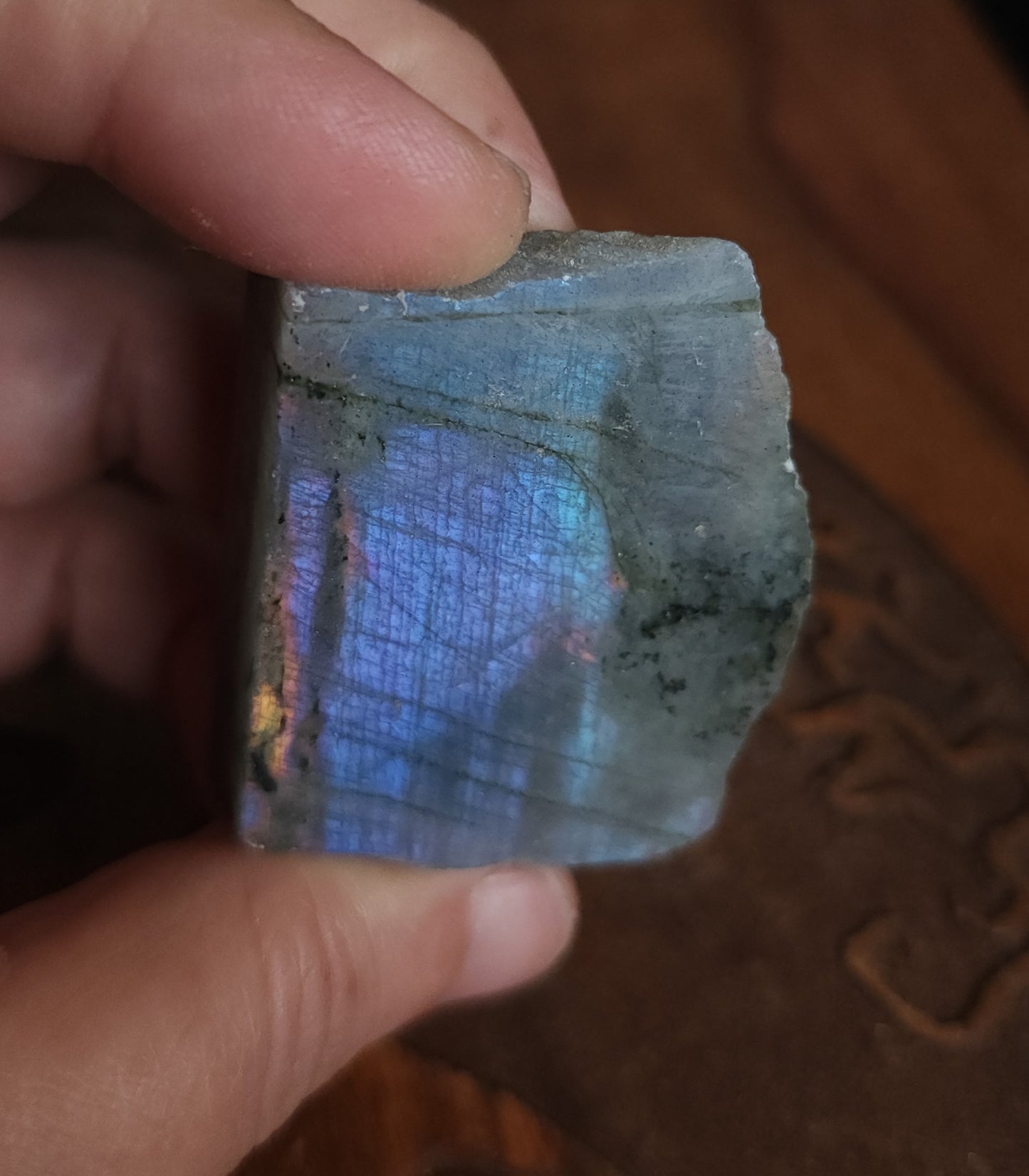 Part Polished Raw Labradorite