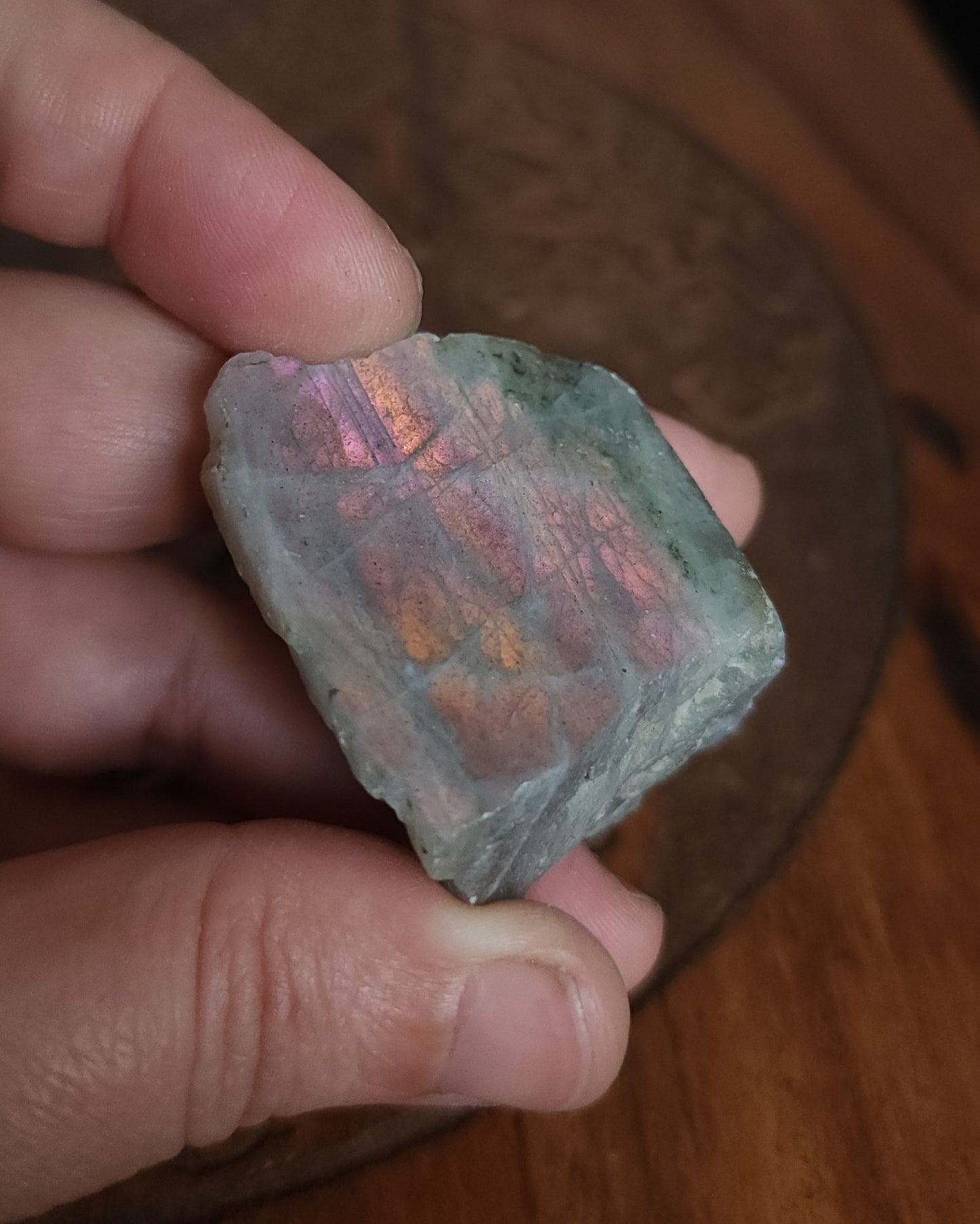 Part Polished Raw Labradorite