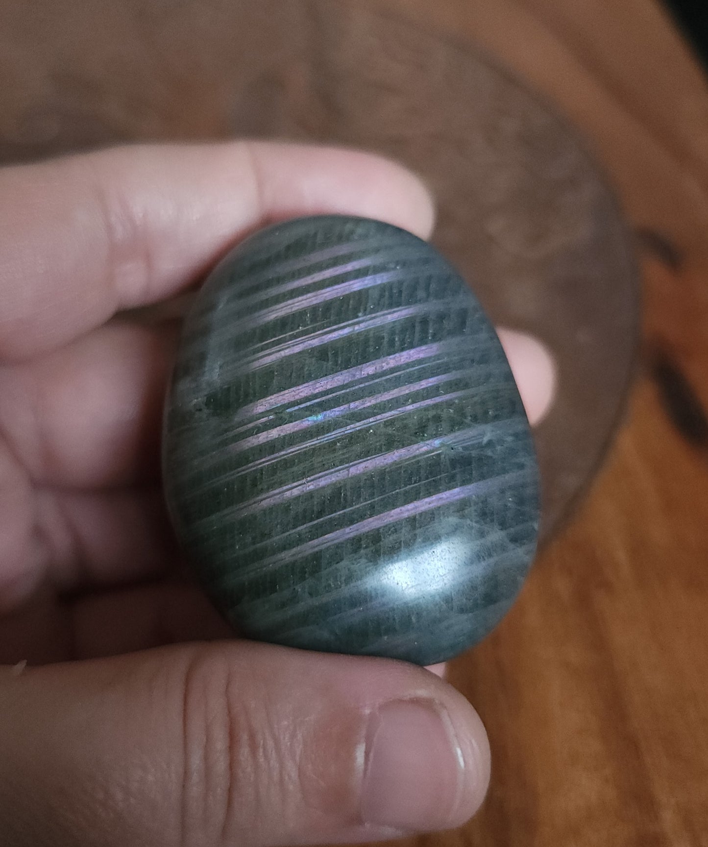 Unique Labradorite Palmstone