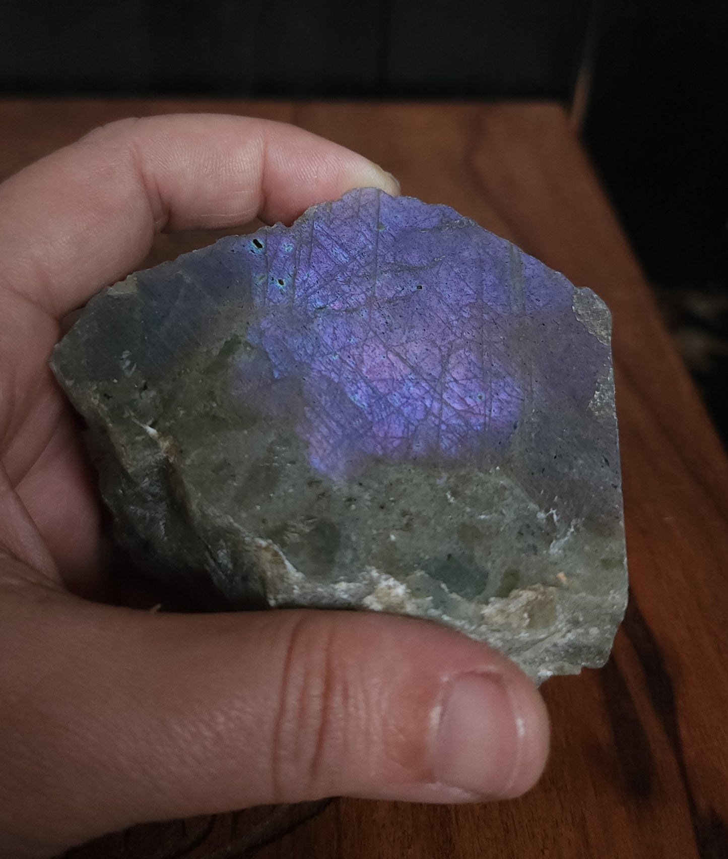 Part Polished Raw Labradorite
