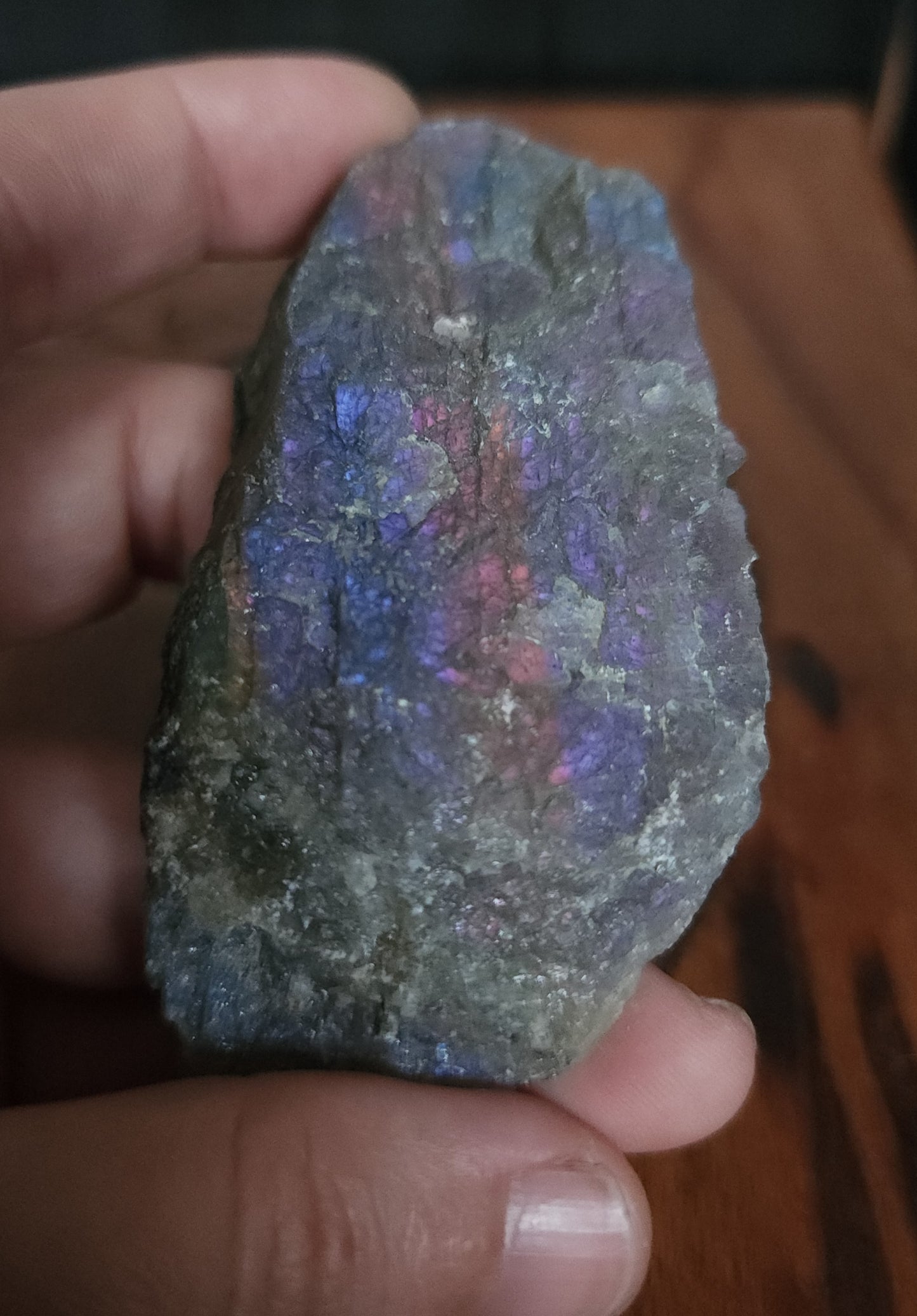 Part Polished Raw Labradorite