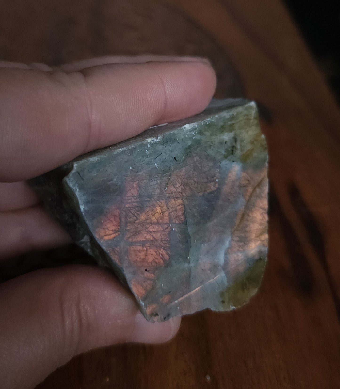 Part Polished Raw Labradorite