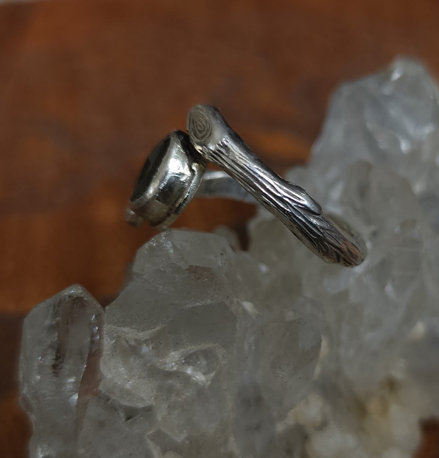 Forest Fairy Branch Ring - Size 8.5