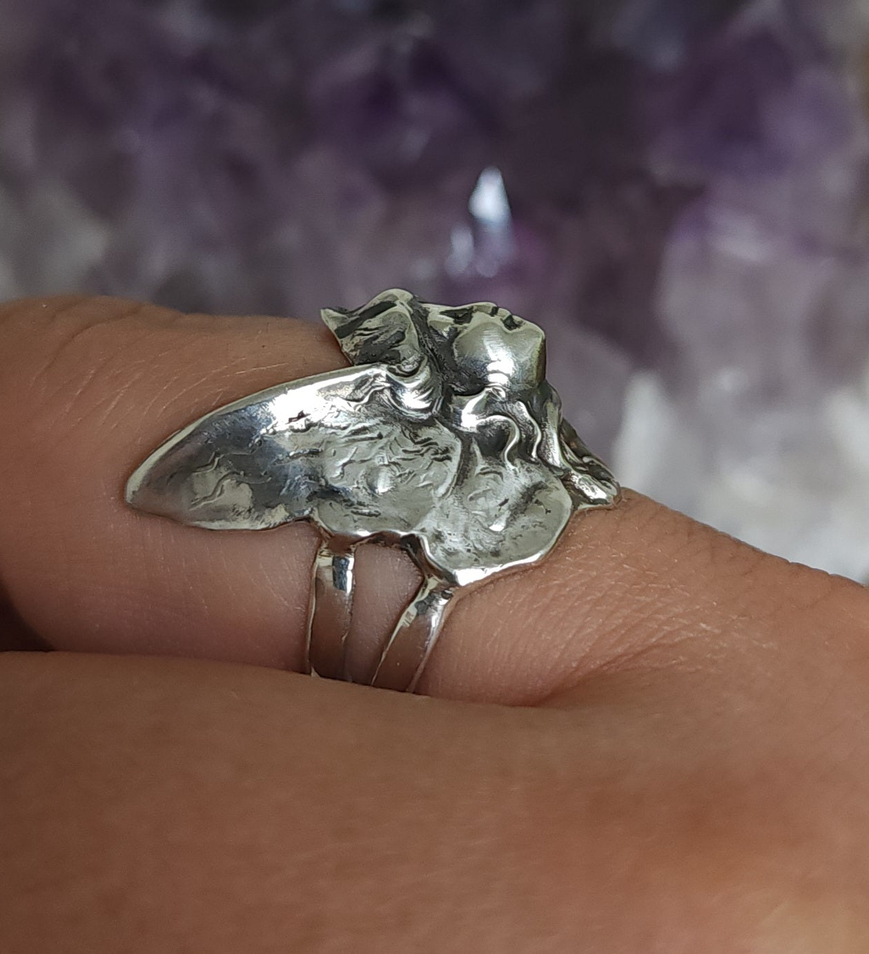 *Made to Order* "Oona" Handcrafted Sterling Silver Ring
