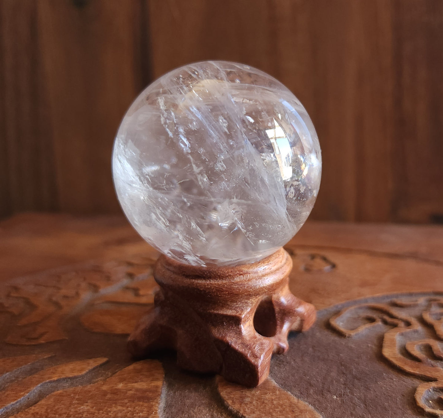 Clear Quartz Sphere 4.8cm