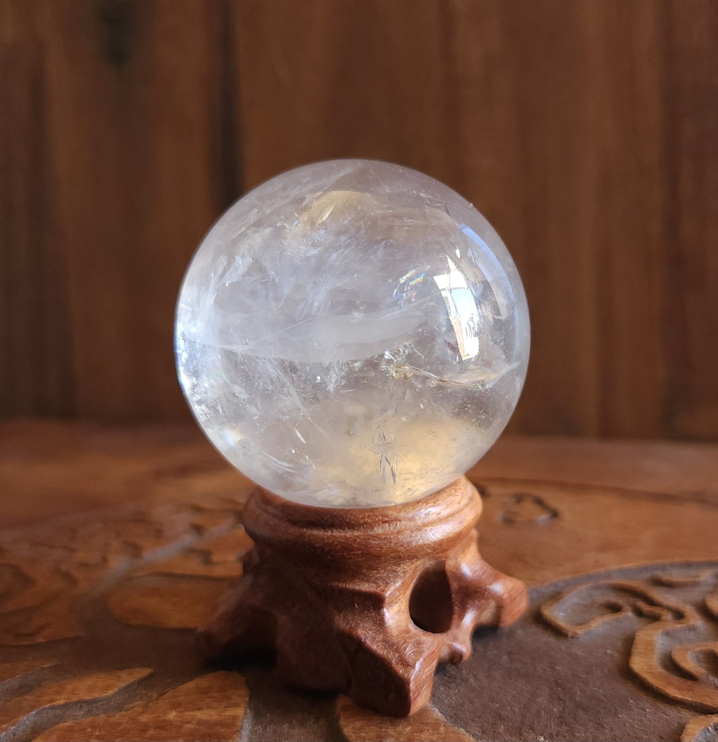 Clear Quartz Sphere 4.8cm