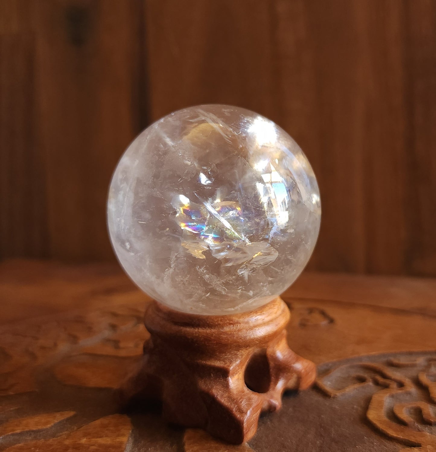 Clear Quartz Sphere 4.8cm
