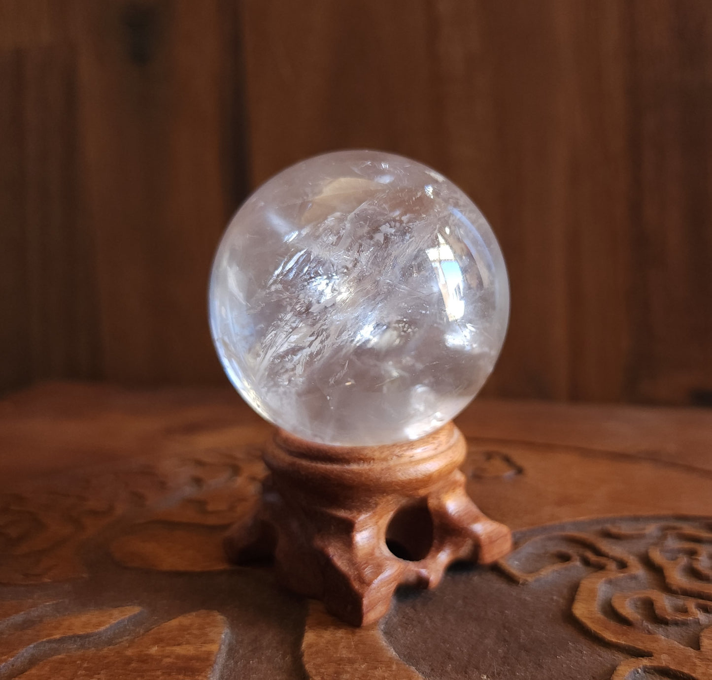 Clear Quartz Sphere 4.8cm