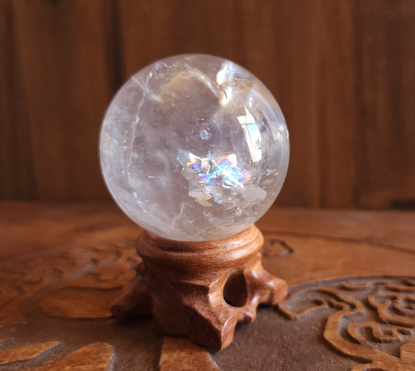 Clear Quartz Sphere 4.8cm