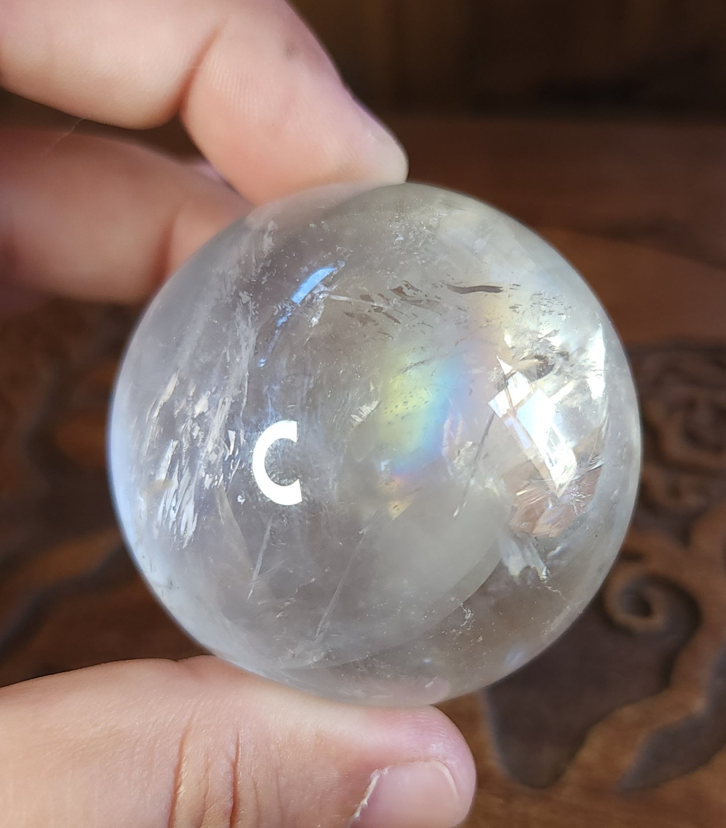 Clear Quartz Sphere 4.8cm