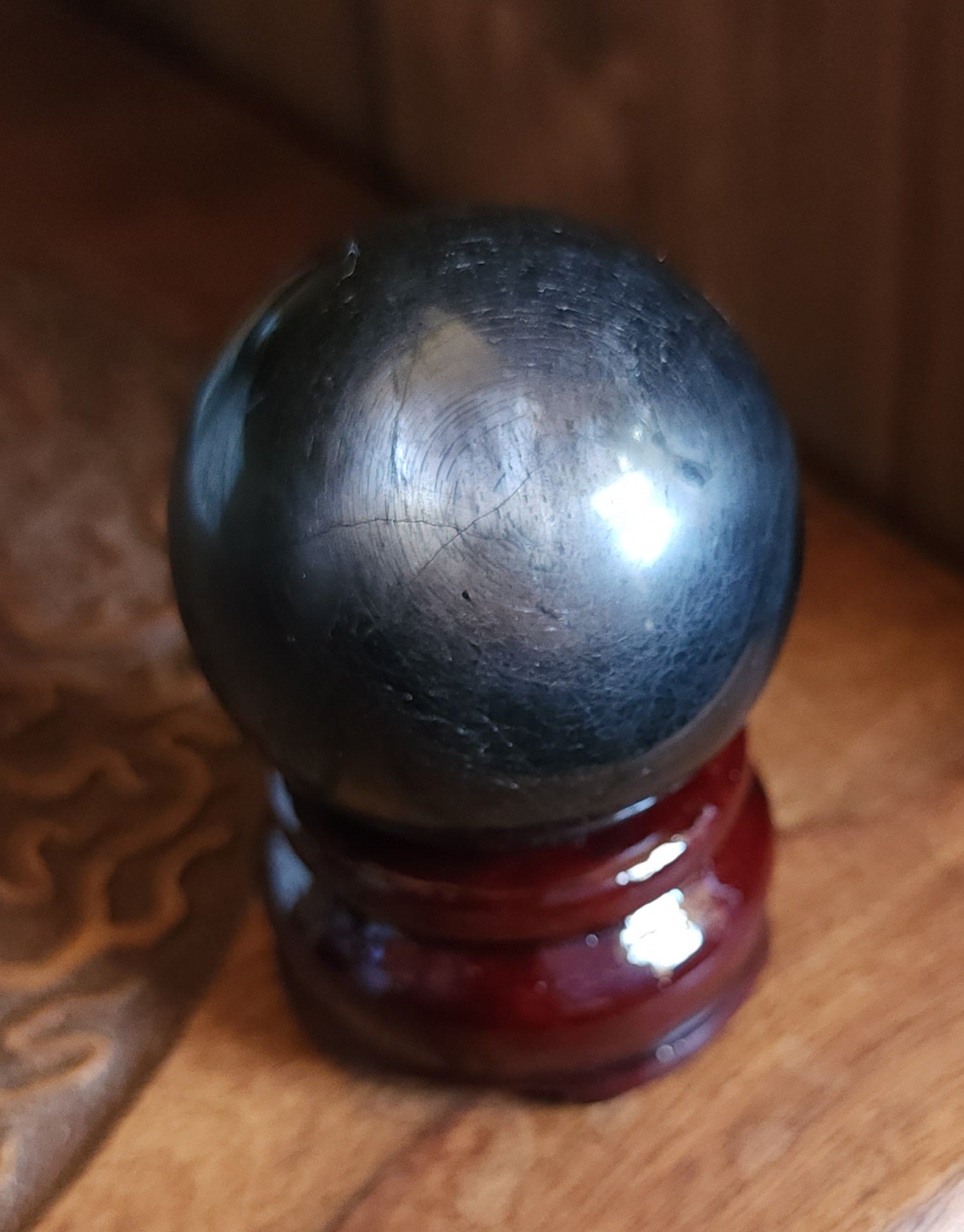 Hypersthene Sphere 4.3cm