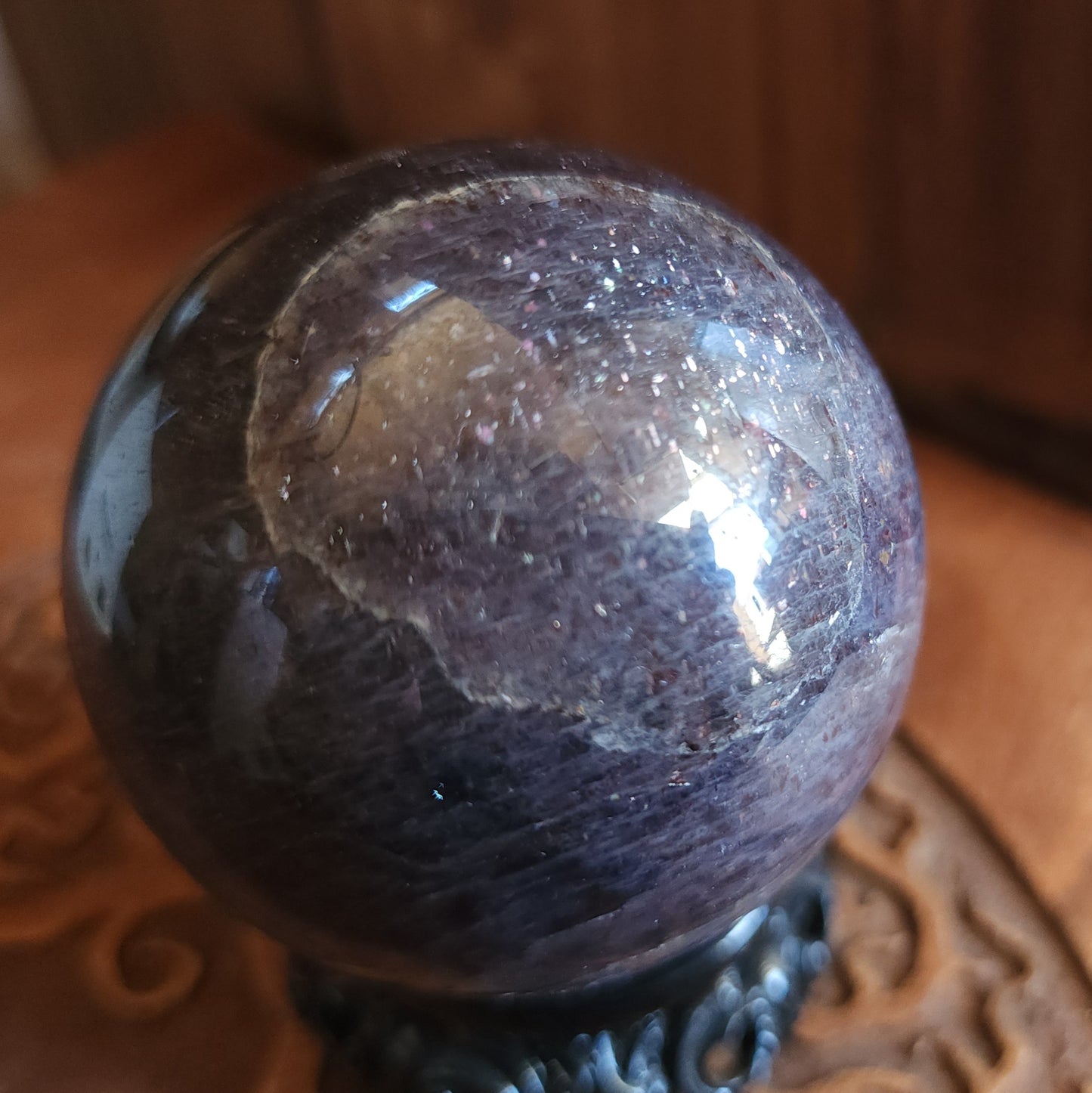 Iolite Sphere 5.8cm