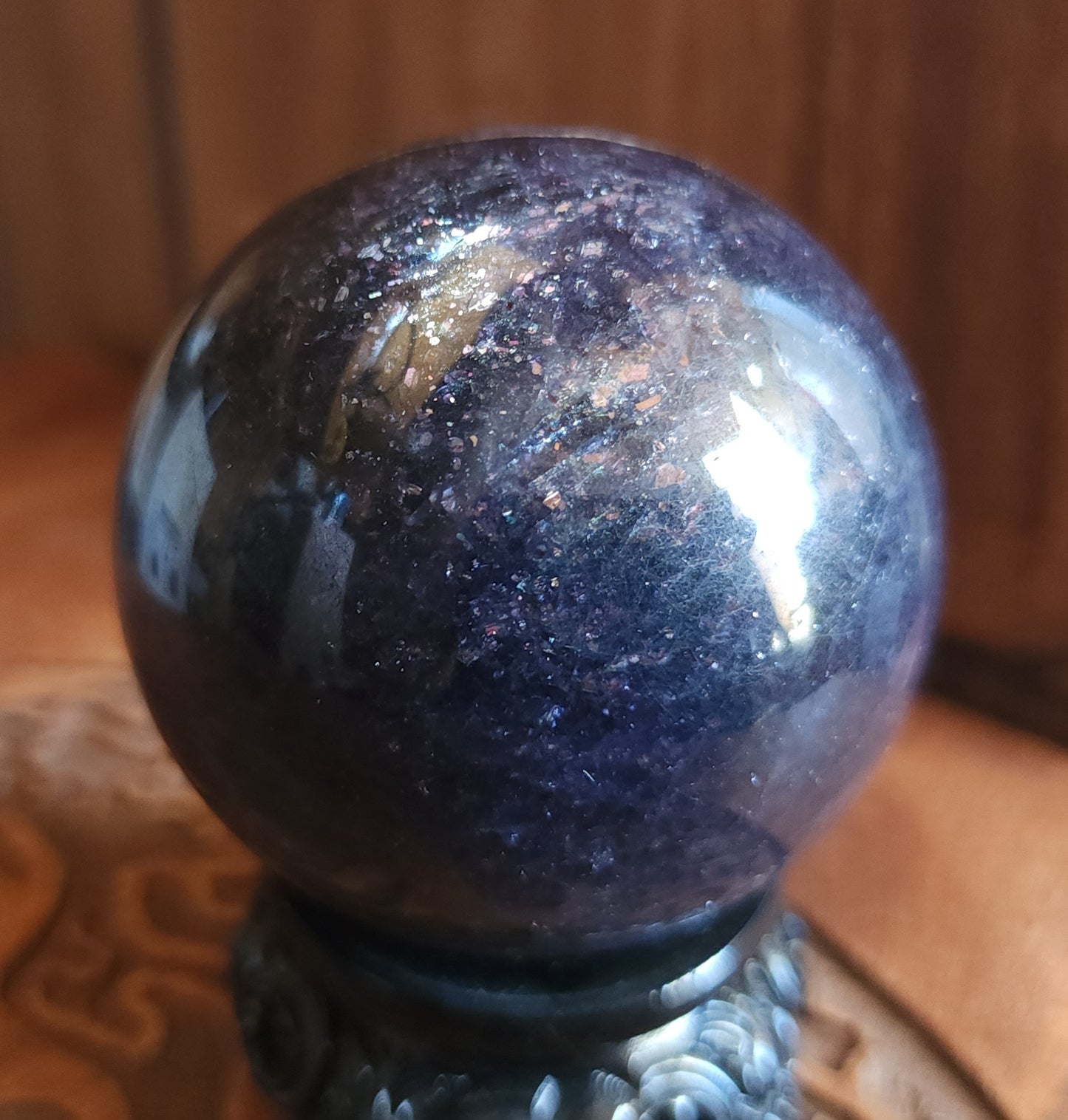 Iolite Sphere 5.8cm