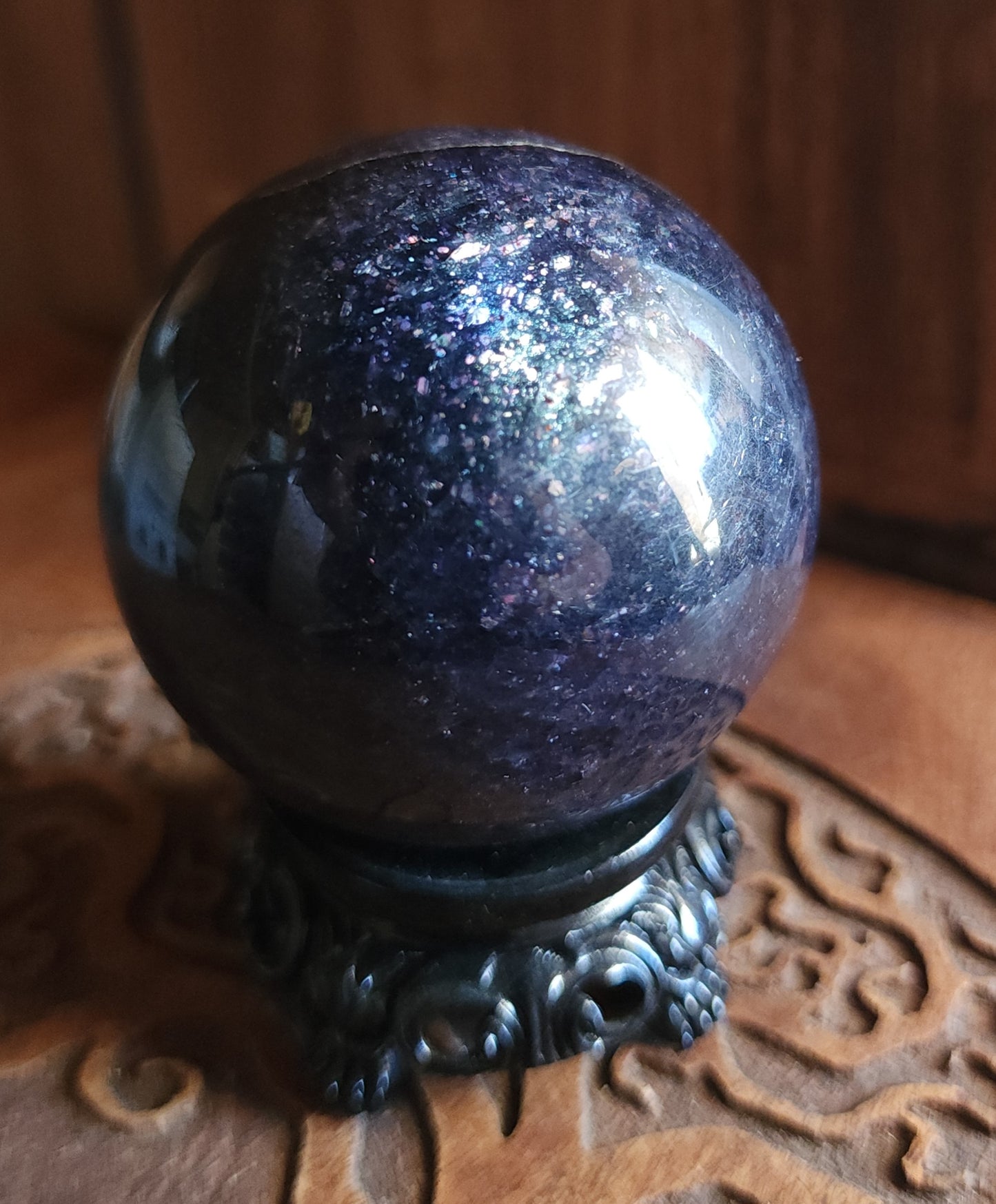 Iolite Sphere 5.8cm