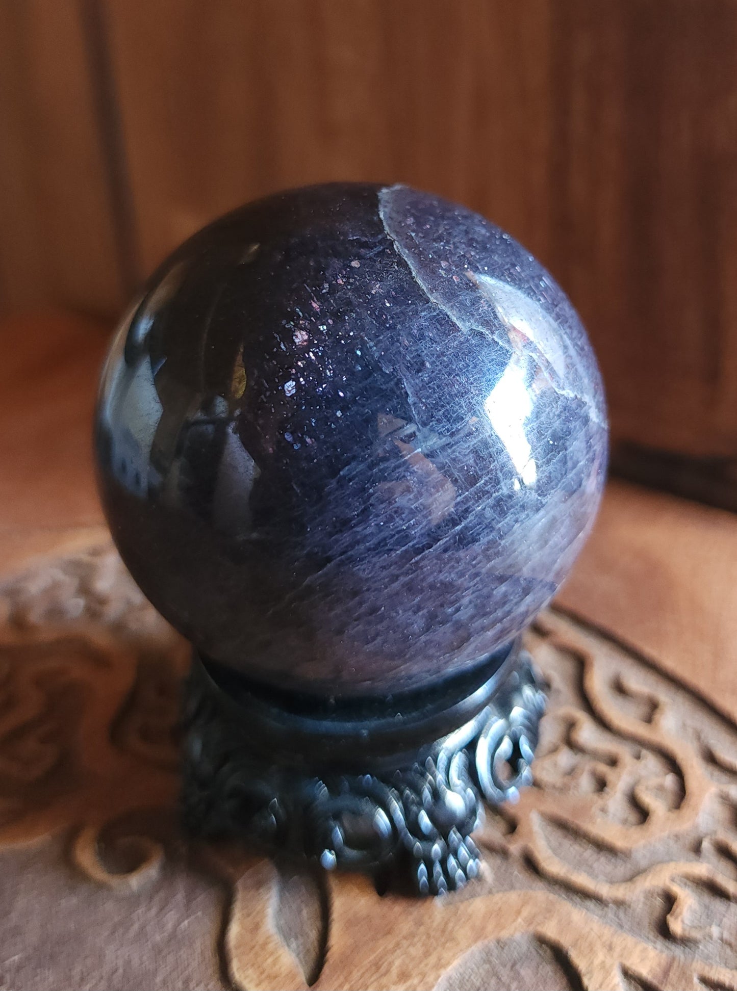 Iolite Sphere 5.8cm