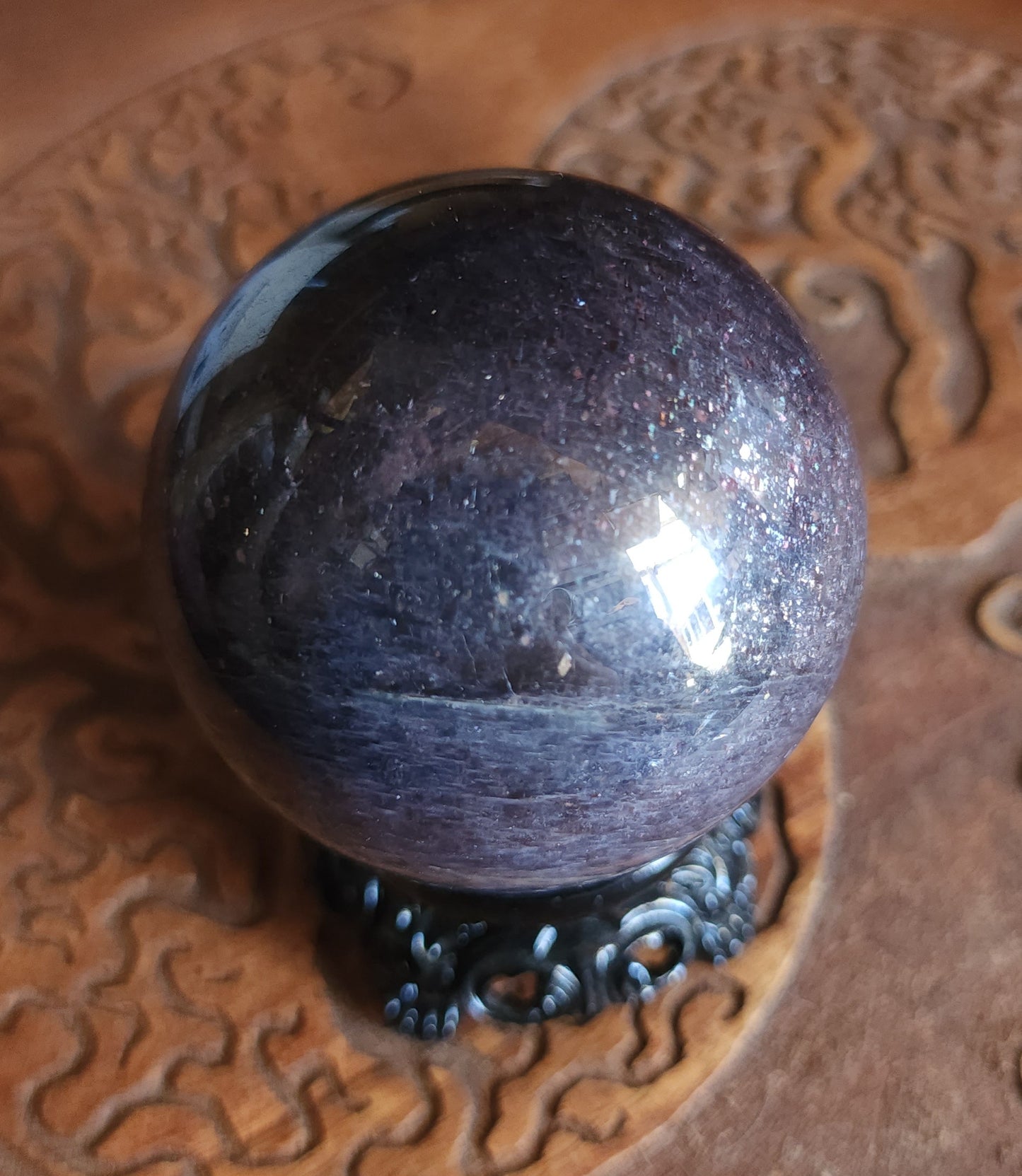 Iolite Sphere 5.8cm