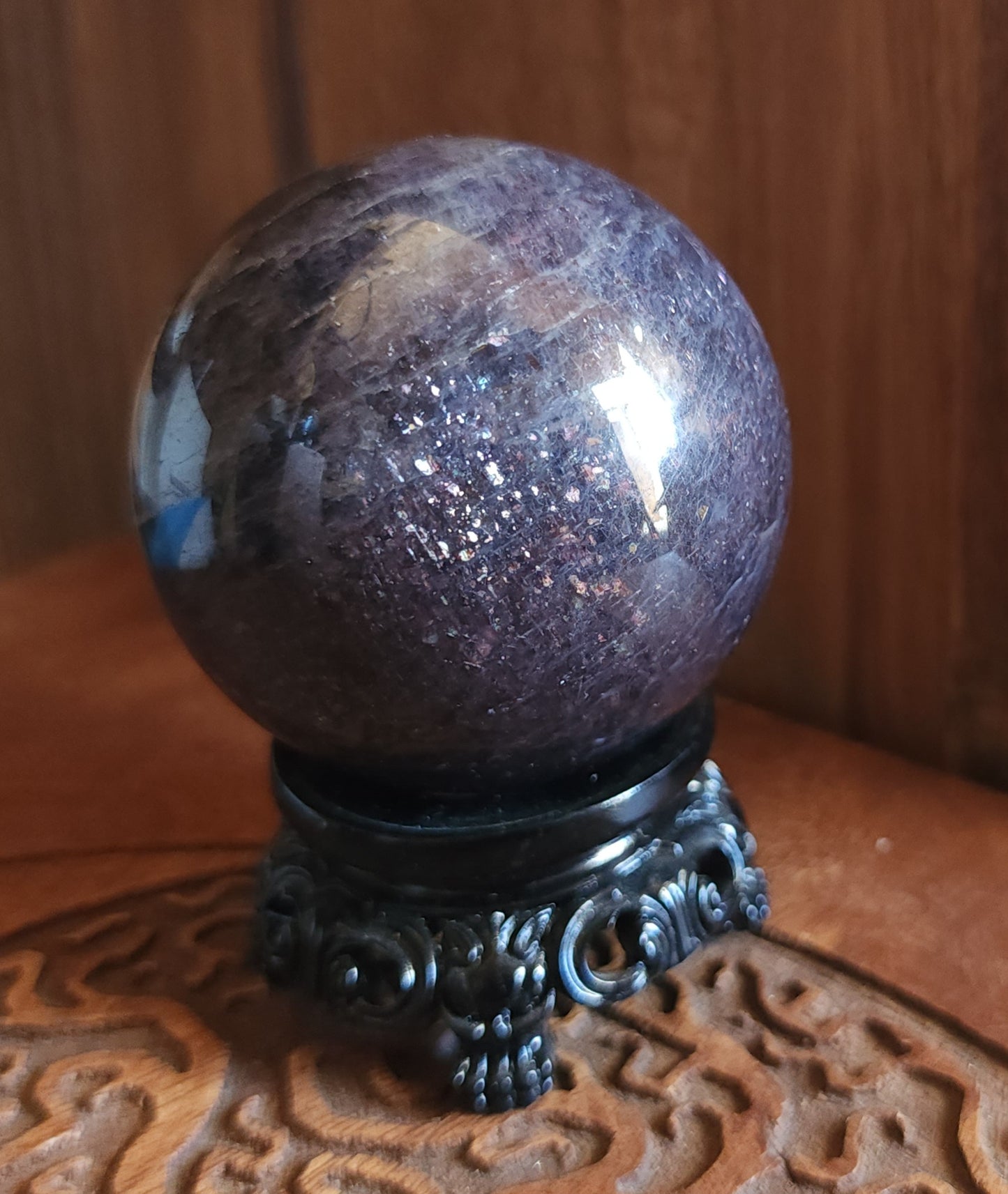 Iolite Sphere 5.8cm