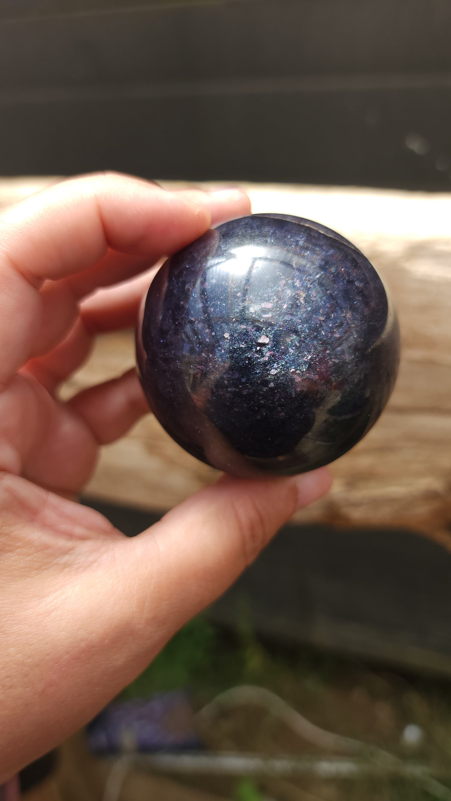 Iolite Sphere 5.8cm