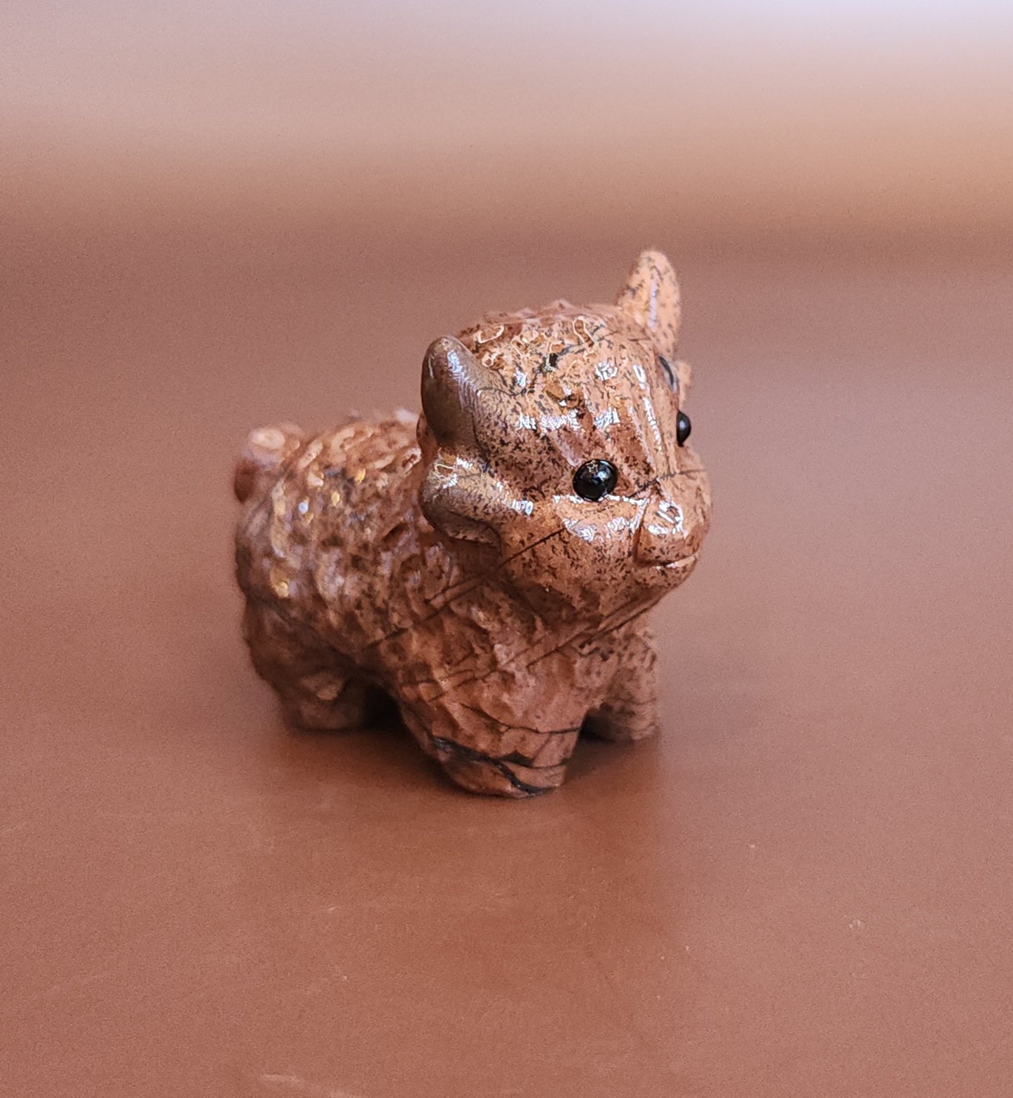 Highland Cow Carving - Mini