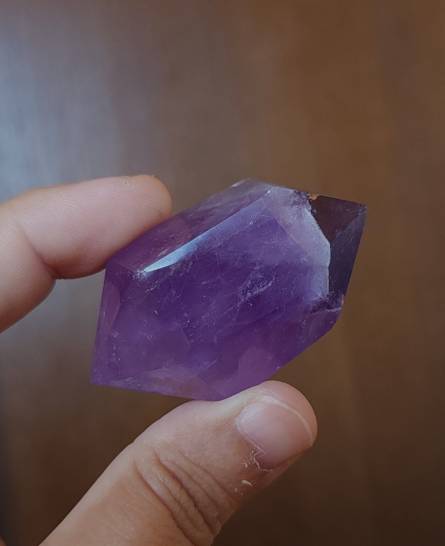Double Terminated Amethyst