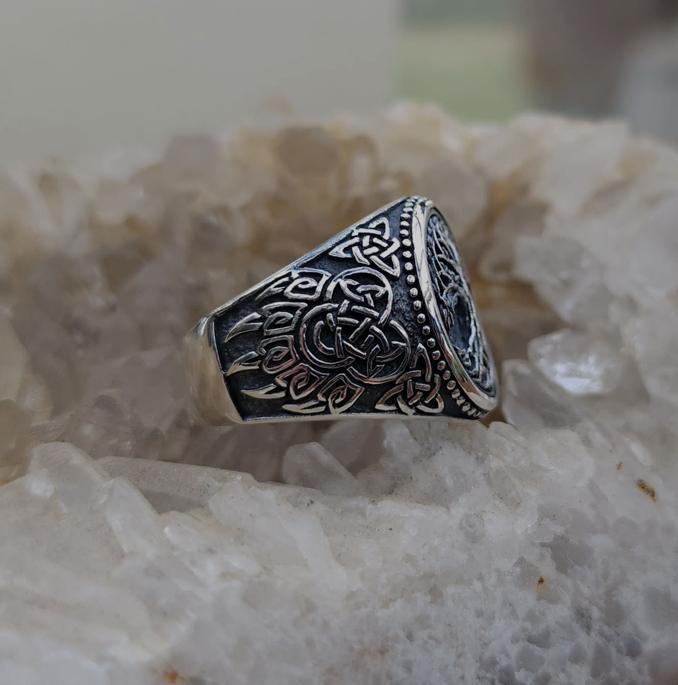 Sterling Silver Tree of Life Ring