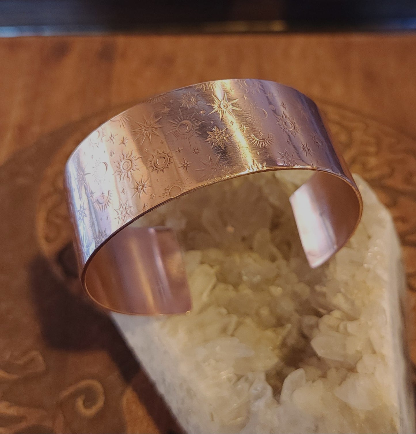"Sunshine" Copper Cuff Bracelet