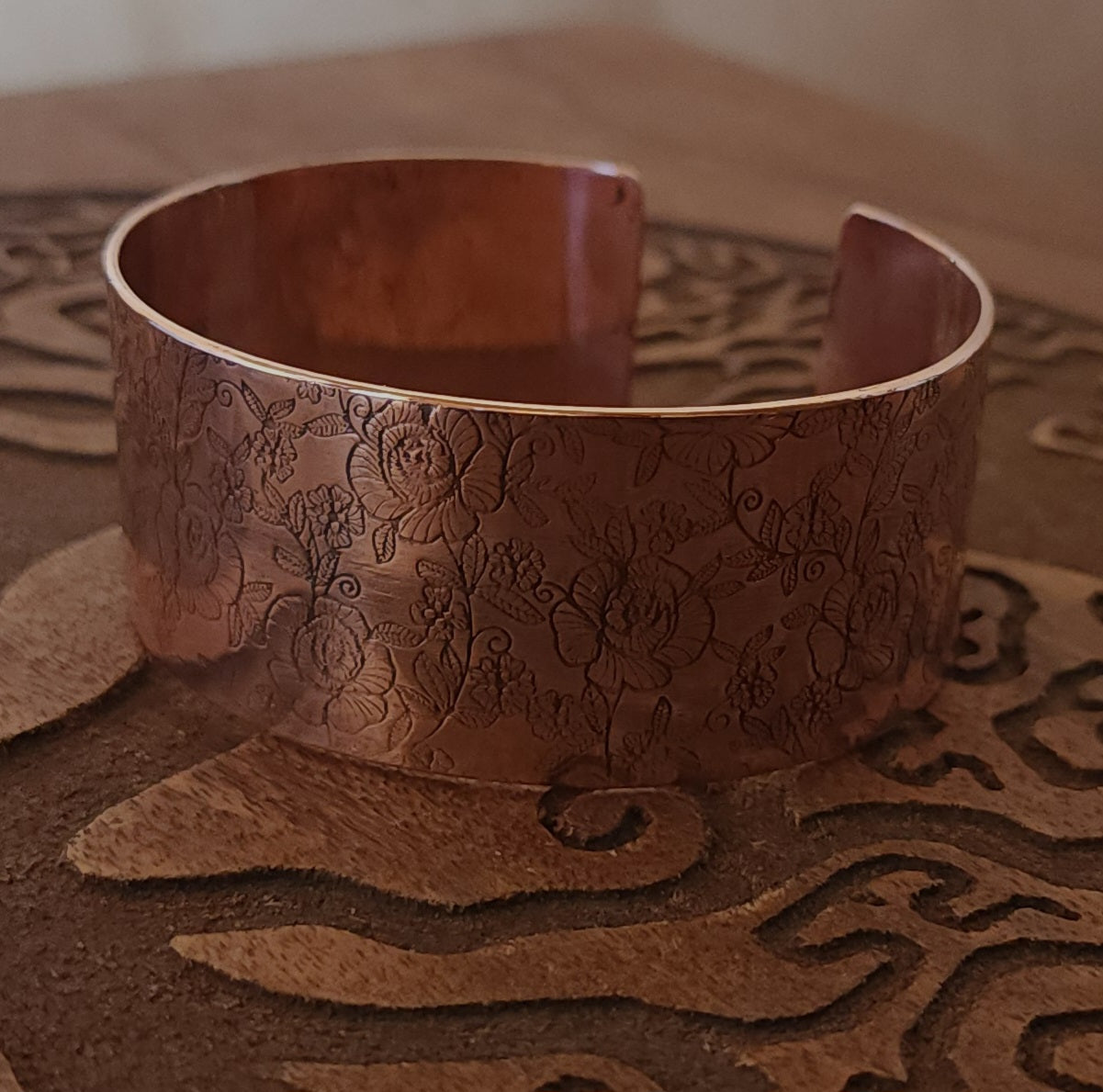 "Rosie" Copper Cuff Bracelet