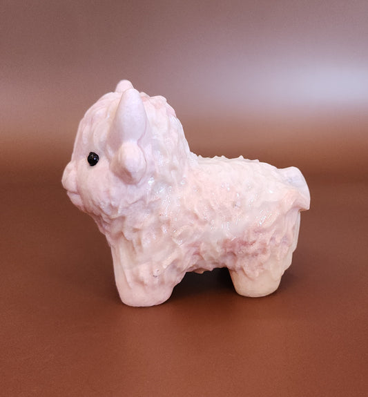 Highland Cow - Pink Opal