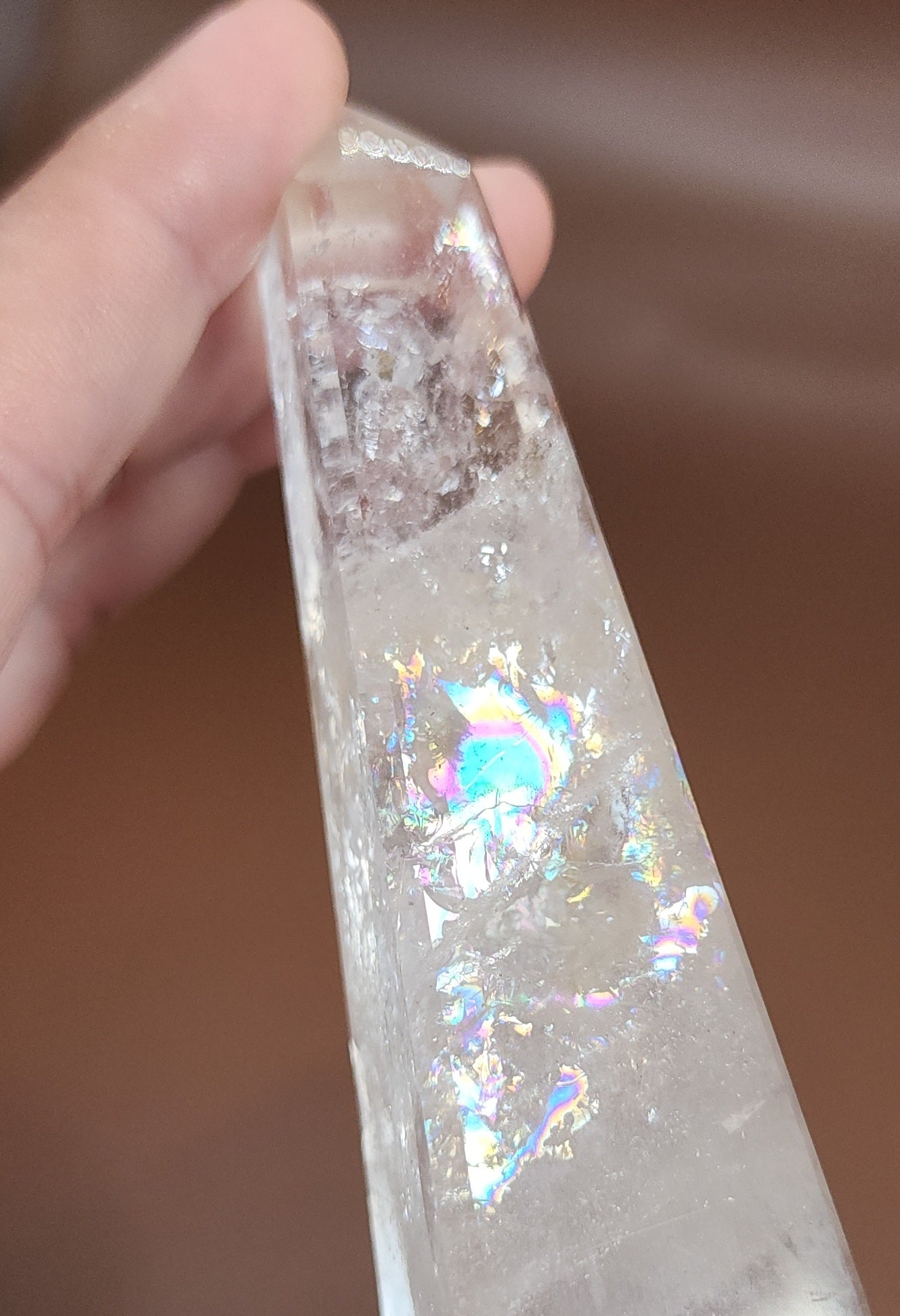 Clear Quartz Obelisk