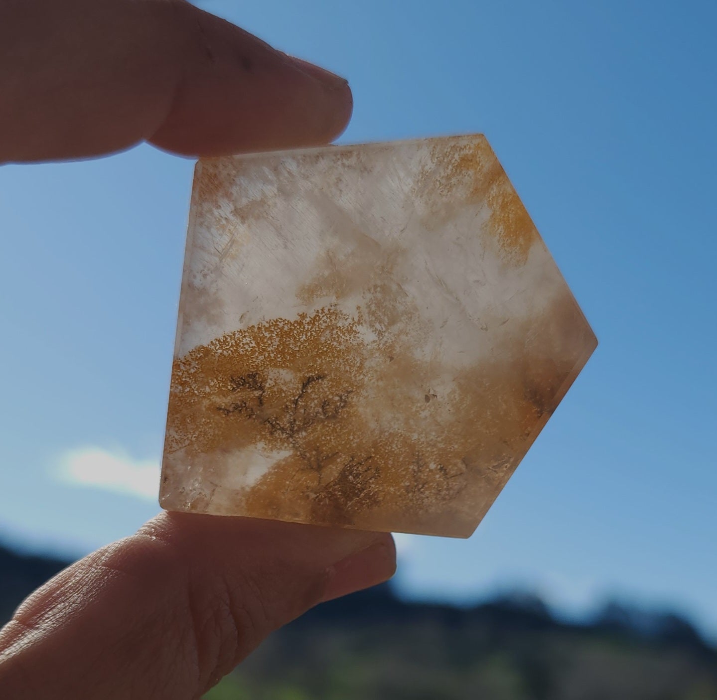 Dendritic Golden Healer Quartz Freeform