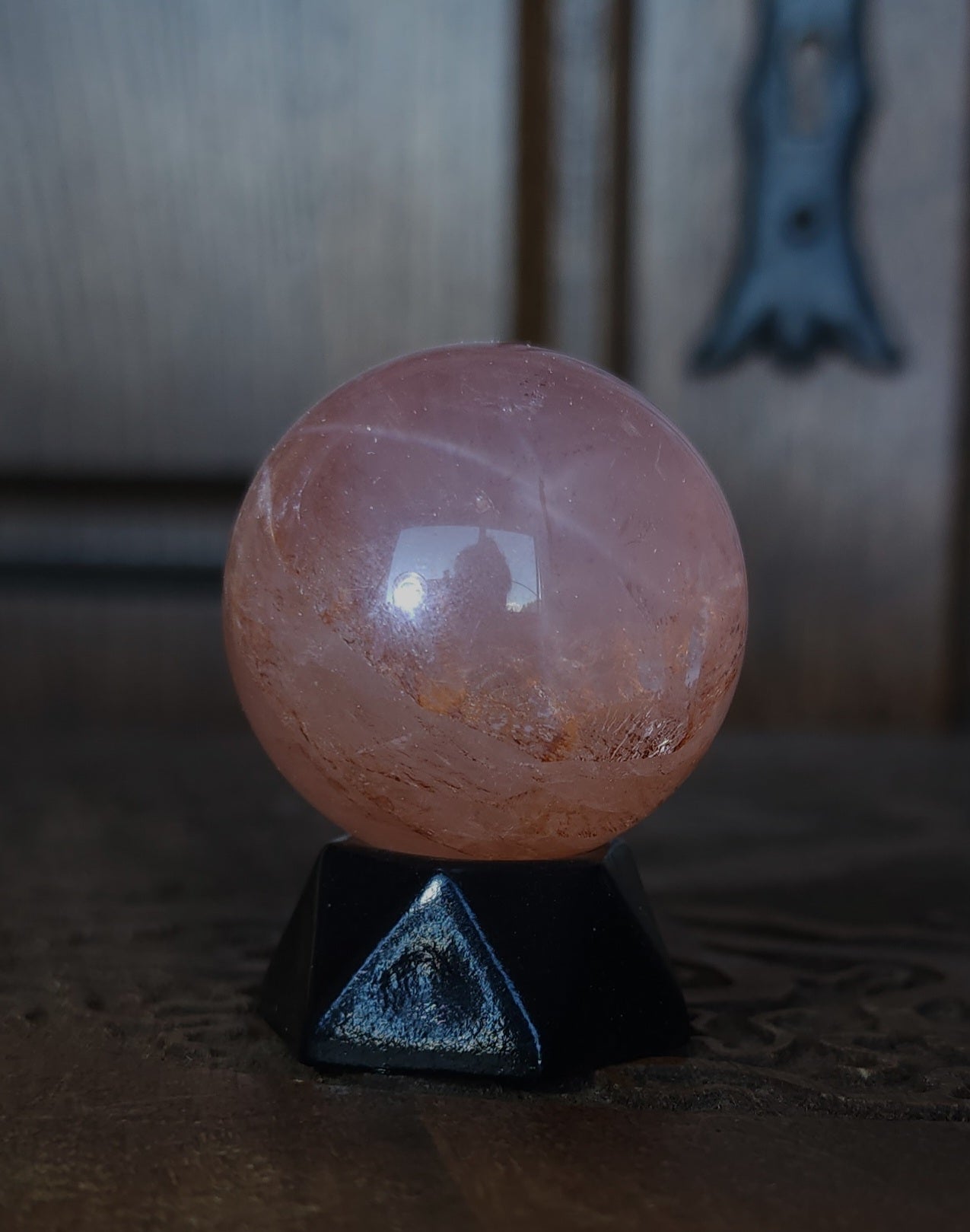 Star Fire Quartz Sphere 3.6cm
