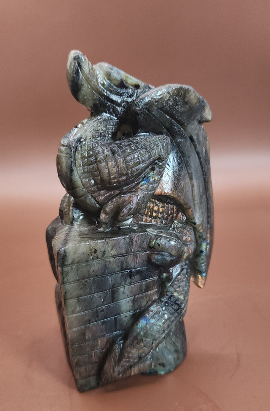 Labradorite Dragon