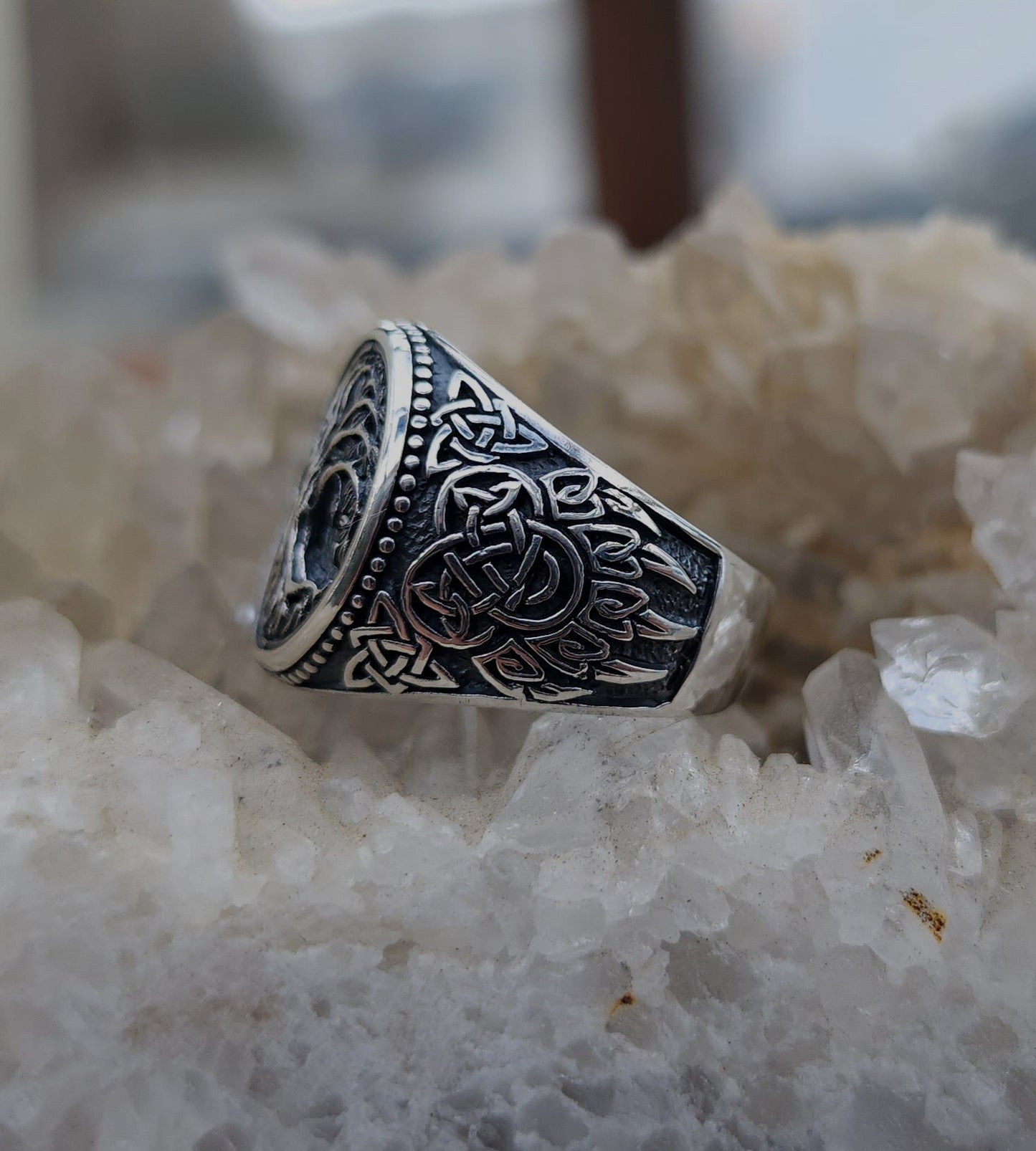 Sterling Silver Tree of Life Ring
