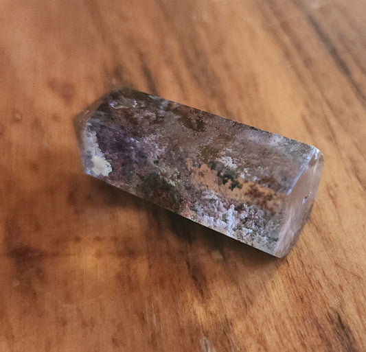 Lodolite Point AAA Garden Quartz