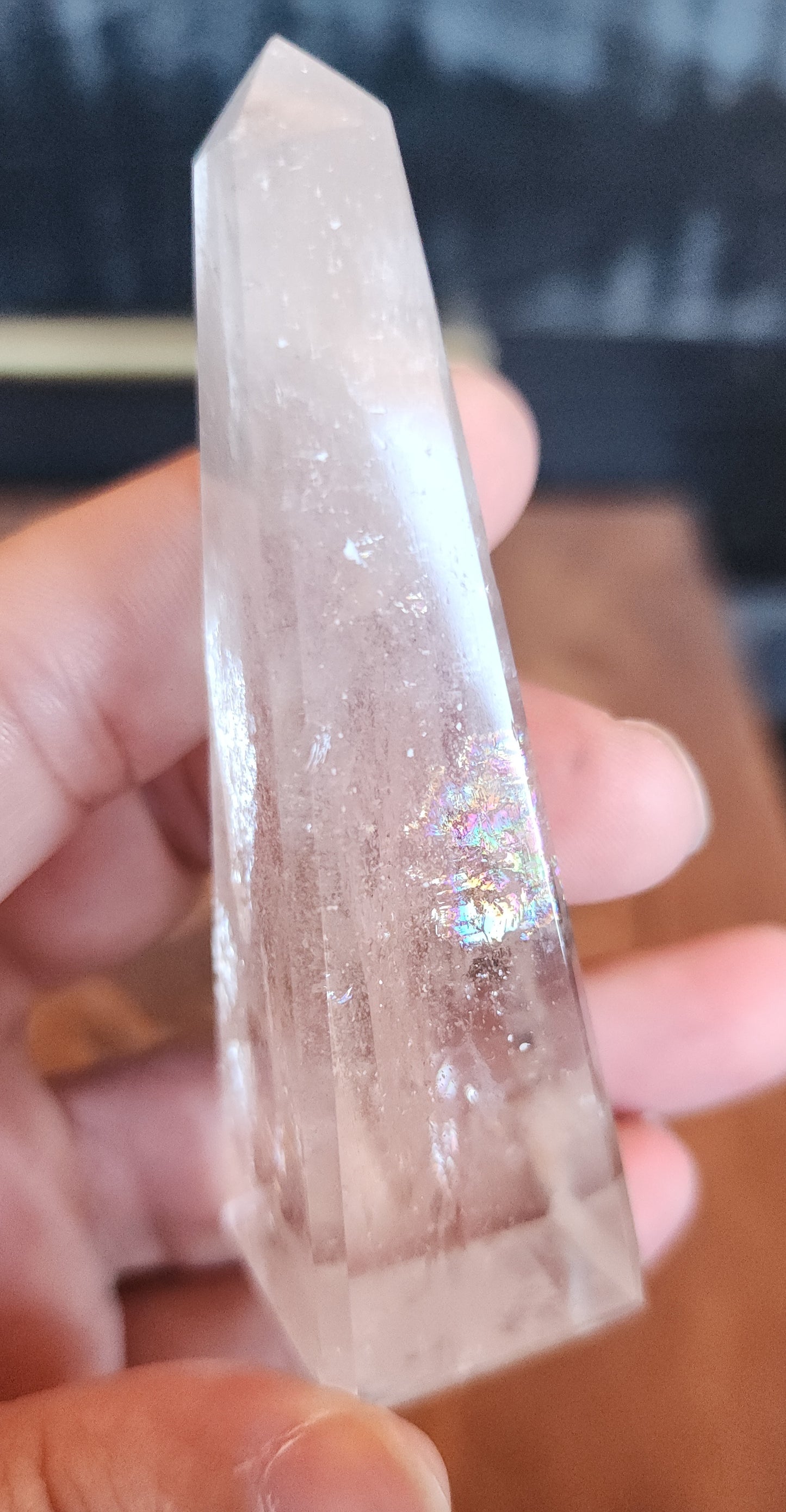 Clear Quartz Obelisk
