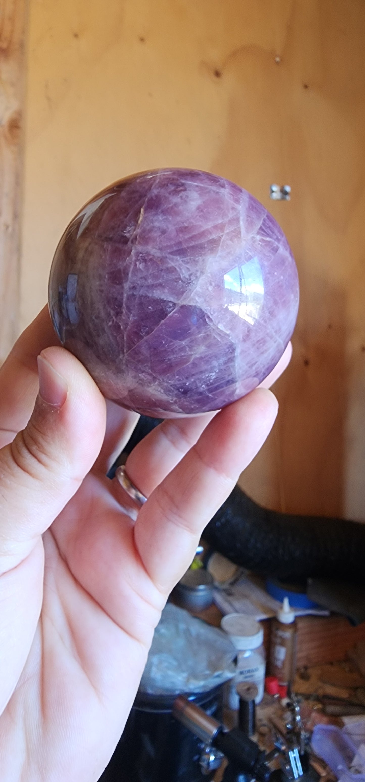 Madagascar Rose Quartz Sphere