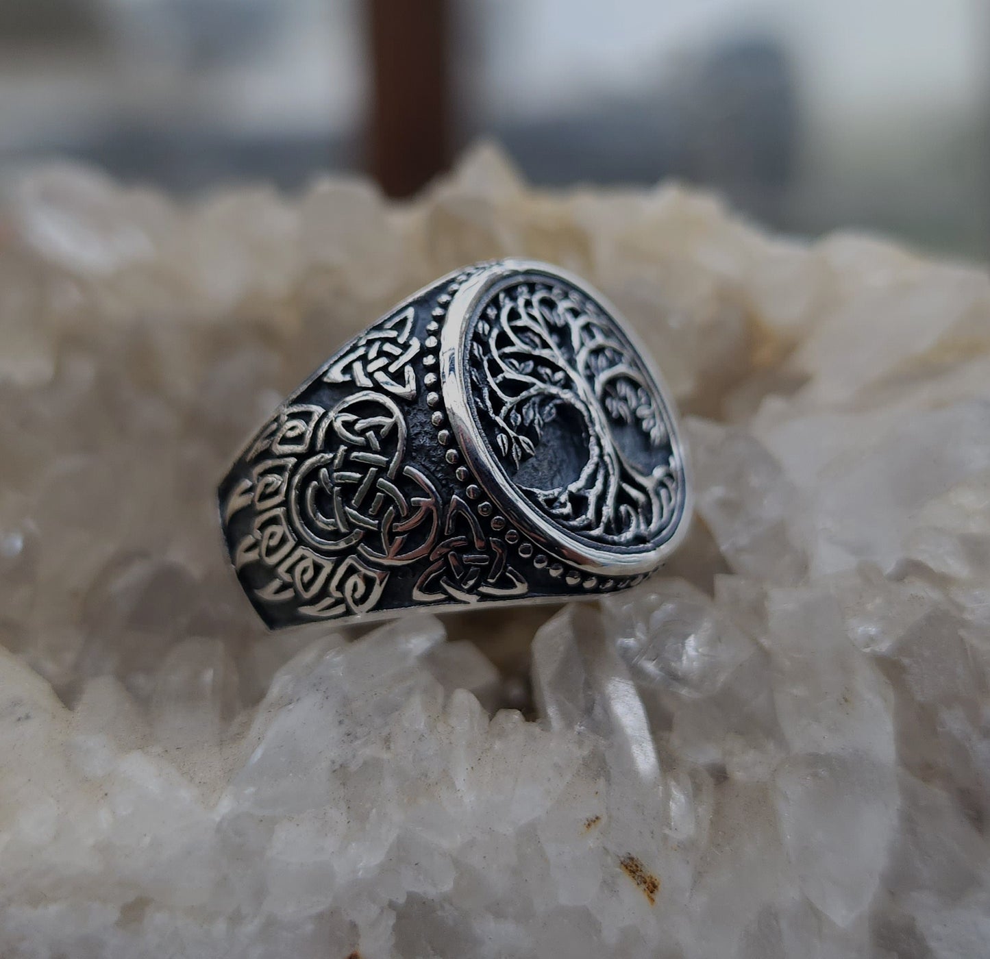 Sterling Silver Tree of Life Ring